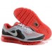 Кроссовки Nike Air Max 2014, серый с красным и черным