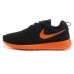 Кроссовки Nike Roshe Run 2012, черный с оранжевым
