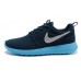 Кроссовки Nike Roshe Run 2012, темно-синий с голубым