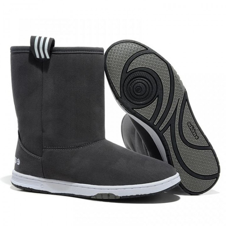 Кроссовки Adidas Neo winter серый