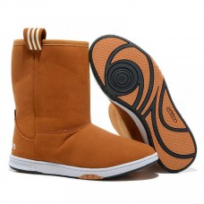 Кроссовки Adidas Neo winter горчица