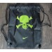 Рюкзак для футбольной обуви Nike Hypervenom черный с зеленым