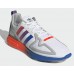 Кроссовки Adidas ZX Flux II голубые 