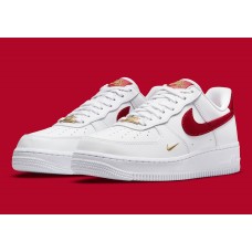 Nike Air Force 1 Low '07 Essential White/Red/Gold