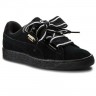 Puma Suede Heart Satin Black/Black 364084-01 черные