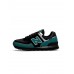 New Balance 574 GB, чорні + бірюза розпродаж