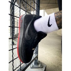 Nike Air Force 1 Low "Black/Red"