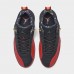 Nike Air Jordan 12 Retro Low кроссовки черный с красным