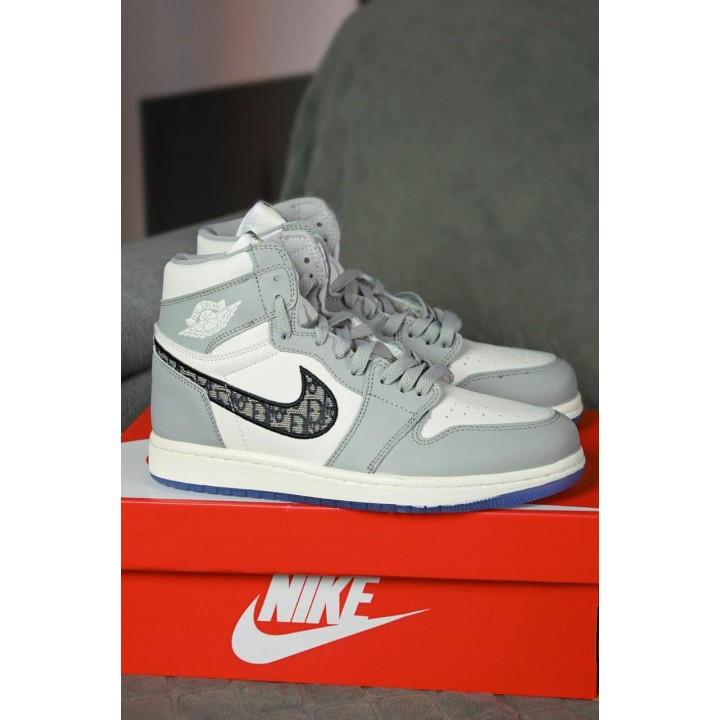 Air Jordan 1 Сірі Діор