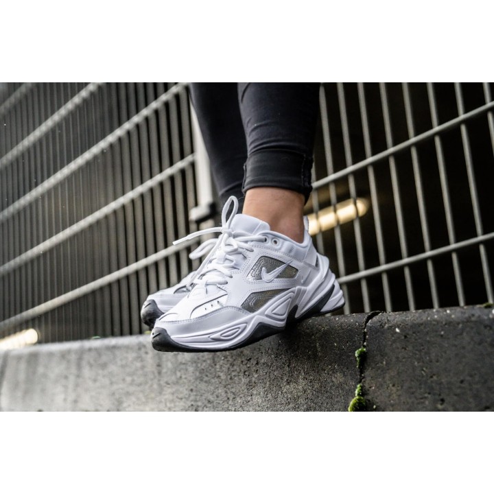 Кросівки Nike M2K Tekno білі з сріблом