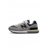Кроссовки New Balance 574 серые с белым