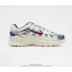 Nike air Pegasus P-6000 бежеві з синім