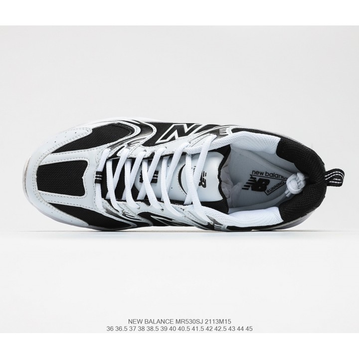 Кроссовки New Balance 530 білі з чорним