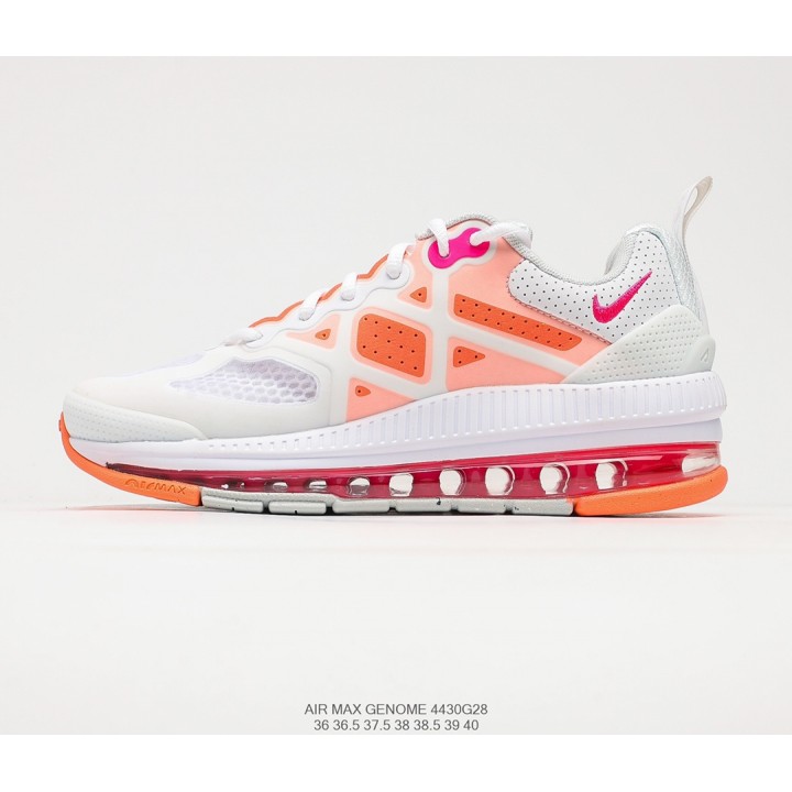 Кросівки Nike Air Max Genome 2021 рожеві з білим жіночі
