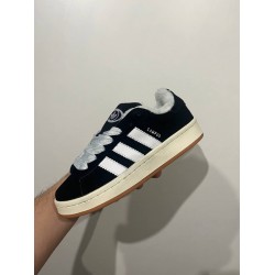 Adidas Campus чорні утеплені