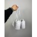 Кросівки  Nike Air Force утеплені, білі низькі