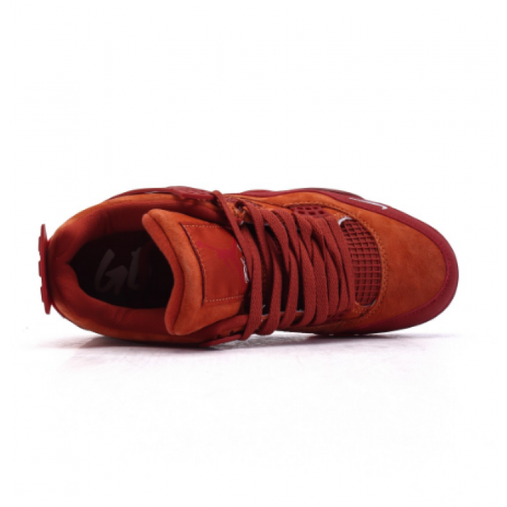 Кросівки Air Jordan 4 помаранчові