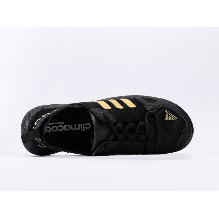 Мокасины Adidas Daroga TWO 13 H.RDY чорні з золотом летние цены