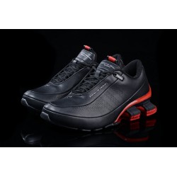 Кроссовки Adidas Porsche P5000 BOUNCE S4 LEATHER черный с красным