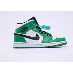 Air Jordan 1 White/black/Green
