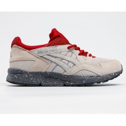 Кроссовки Asics GEL LYTE V серые с красным