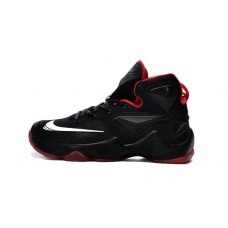 NIKE LEBRON JAMES XIII black with red