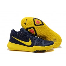 Nike Kyrie Irving 3 синие с желтым