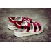 New Balance SD3205, летние бежевые с красным