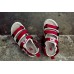 New Balance SD3205, летние бежевые с красным
