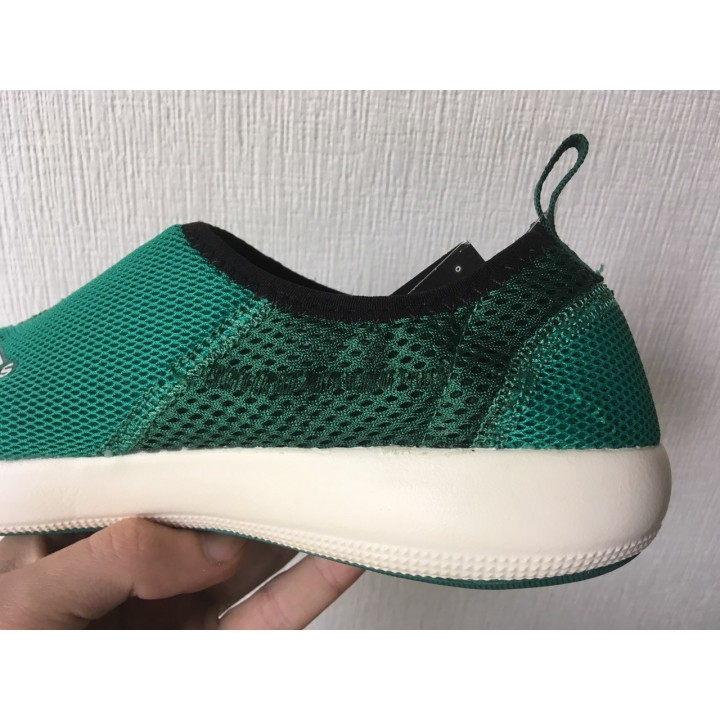 Мокасины Adidas Summer зеленые с дефектом