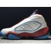 Баскетбольные кроссовки Adidas Crazy 97 белые с голубым