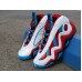 Баскетбольные кроссовки Adidas Crazy 97 белые с голубым