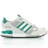 Кроссовки Adidas ZX 750 серые/зеленый