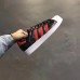 Кроссовки Superstar Adidas с красными полосками