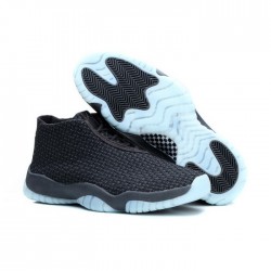 Nike Air Jordan Future черные с голубым