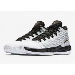 Nike Air Jordan Melo M13 белые с черным
