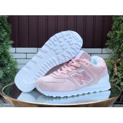Кроссовки New Balance 574 утепленные пудра