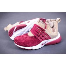 Nike Presto Mid Suede red/milk весна/осень