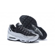 Nike Air Max 95 черные с серебром