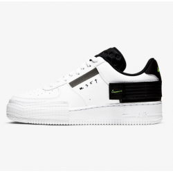 NIKE AIR FORCE 1 TYPE N.354 білі з чорним язиком