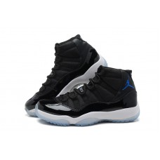 Air Jordan AJ11 черные с синим
