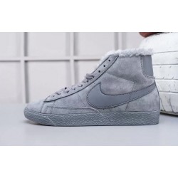 Nike Blazer Mid VNTG Suede Зимние Серые