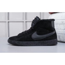 Nike Blazer Mid VNTG Suede Зимові all black