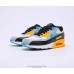 Кроссовки Nike Air Max 90, желтый голубой черный