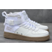 Nike SF Air Force 1 Mid, light white brown