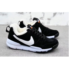 Nike Mars Yard зимние кроссовки черные