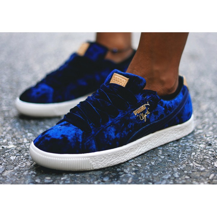 Кроссовки PUMA CLYDE EXTRA BUTTER синий
