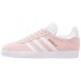 Кроссовки женские  Adidas Gazelle, рожеві / пудра