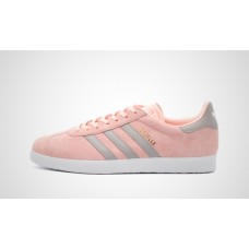  Adidas Gazelle рожеві з сірим