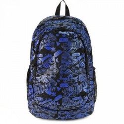 Рюкзак Adidas синие надписи